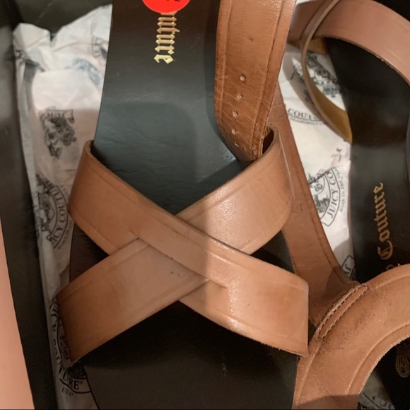 NWT Juicy Couture Wedge Sandals - Picture 5 of 5